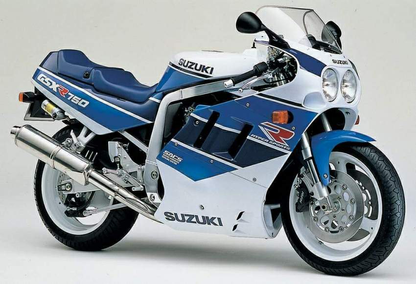 Мотоцикл Suzuki GSX-R 750L 1990 фото