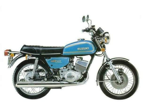 Мотоцикл Suzuki GT 250 1975 фото