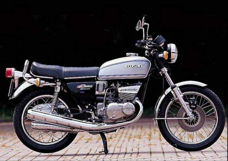 Мотоцикл Suzuki GT 380A 1976