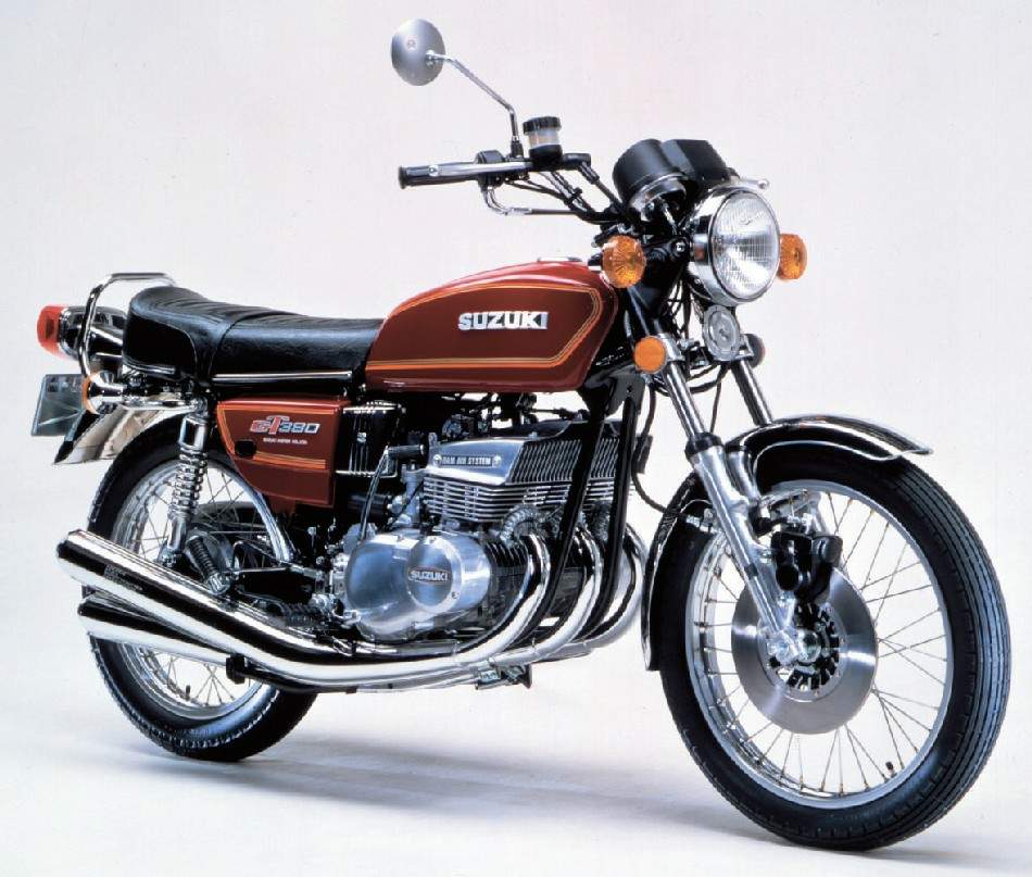 Мотоцикл Suzuki GT 380B 1977