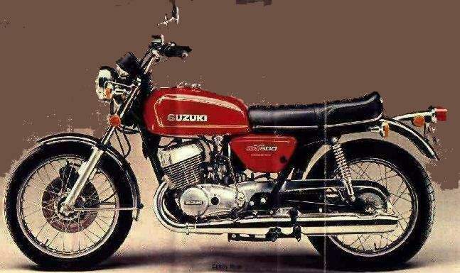 Мотоцикл Suzuki GT 500 1976 фото
