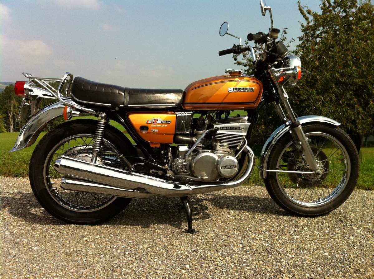 Мотоцикл Suzuki GT 550M 1976