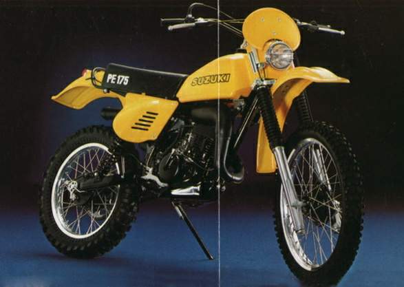 Мотоцикл Suzuki PE 175 1979 фото