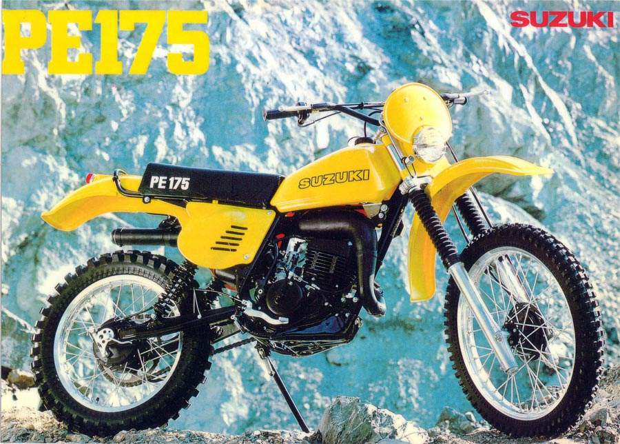 Мотоцикл Suzuki PE 175 1980
