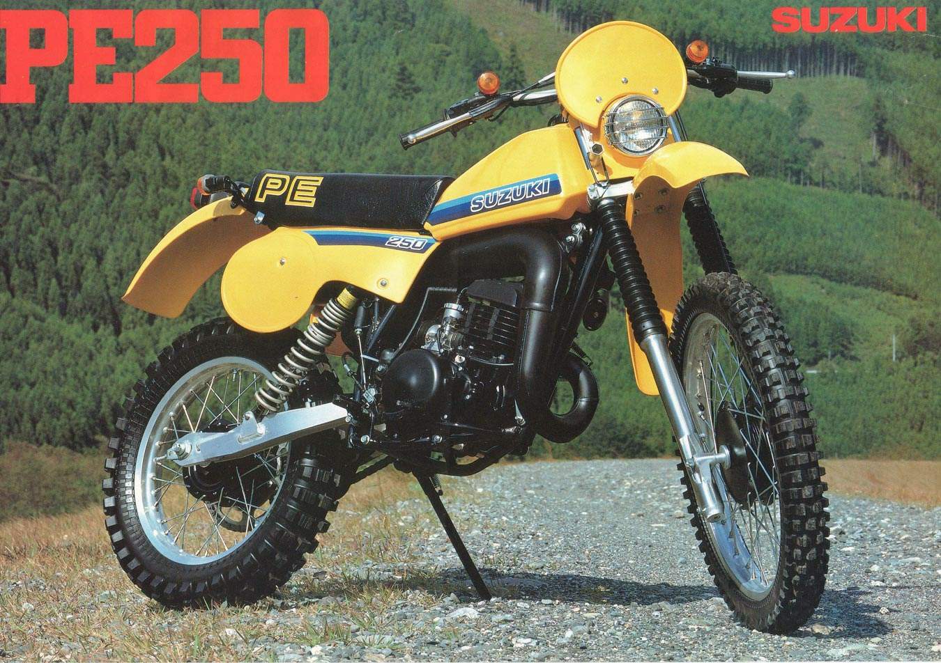 Мотоцикл Suzuki PE 250 1981 фото