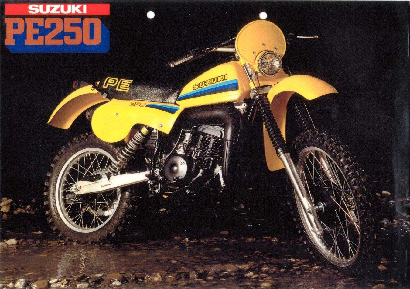 Мотоцикл Suzuki PE 250 1982 фото