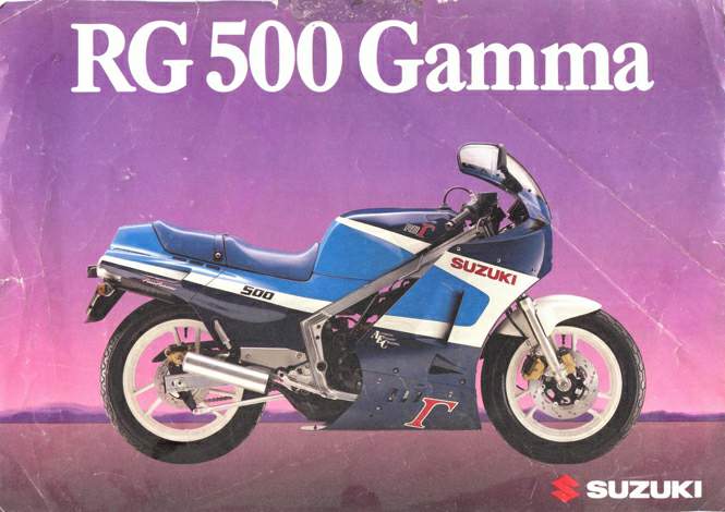 Мотоцикл Suzuki RG 500  1985 фото