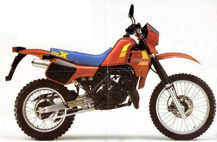 Мотоцикл Suzuki RH 200 1985 фото