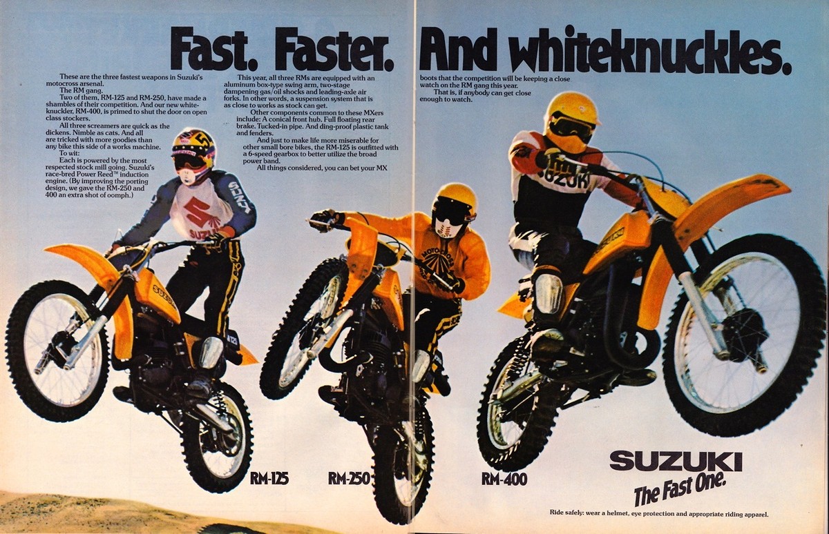 Мотоцикл Suzuki RM 125 1978