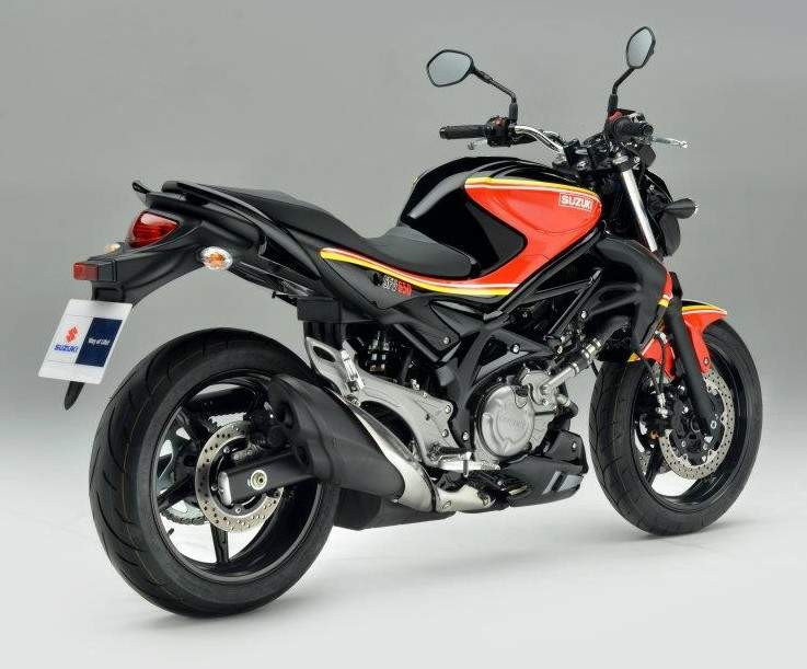 Мотоцикл Suzuki SFV 650 Gladius Barry Sheene L.E. 2012 фото