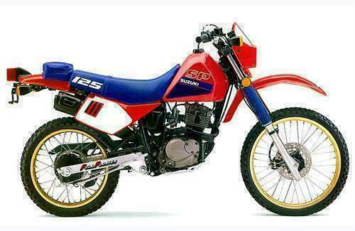 Мотоцикл Suzuki SP 125 1987 фото