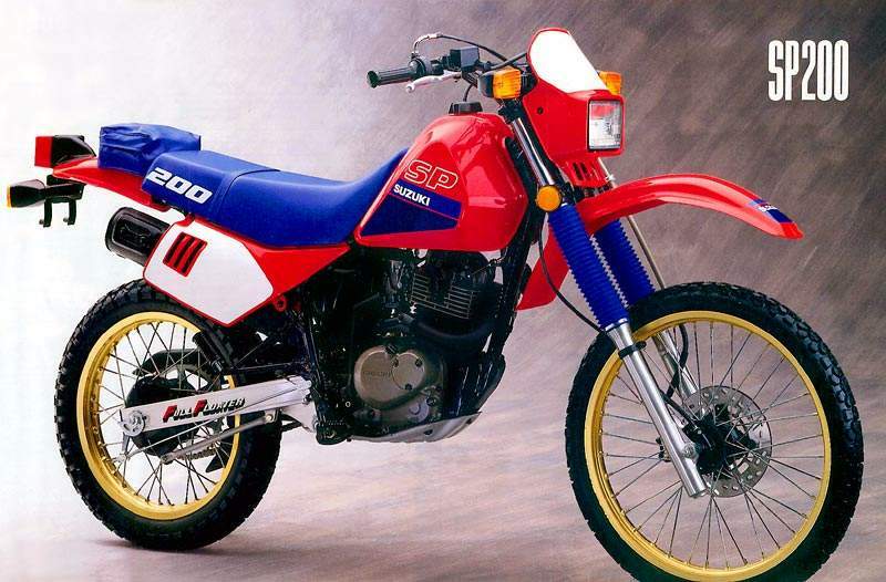 Фотография мотоцикла Suzuki SP 200 1987