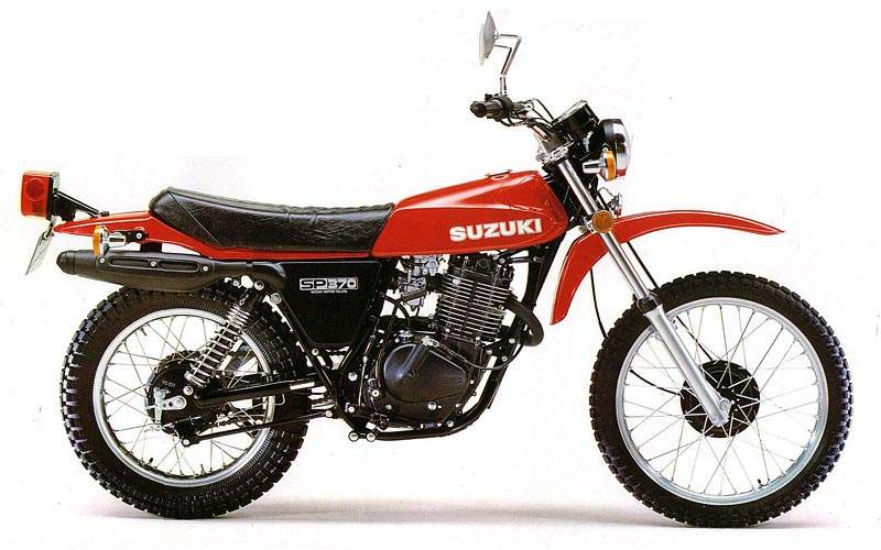 Мотоцикл Suzuki SP 370 1978 фото