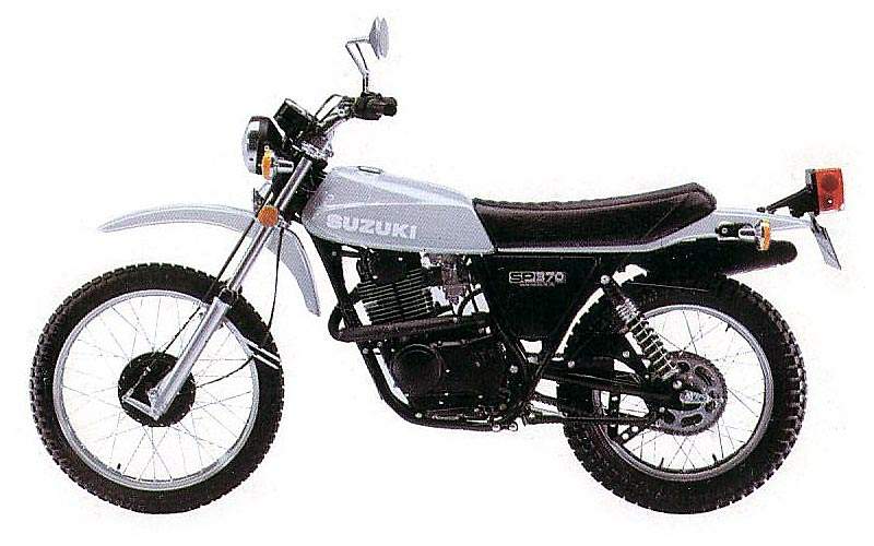 Мотоцикл Suzuki SP 370 1978 фото