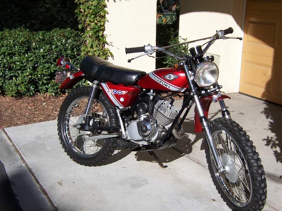 Мотоцикл Suzuki TC 90 Blazer 1970
