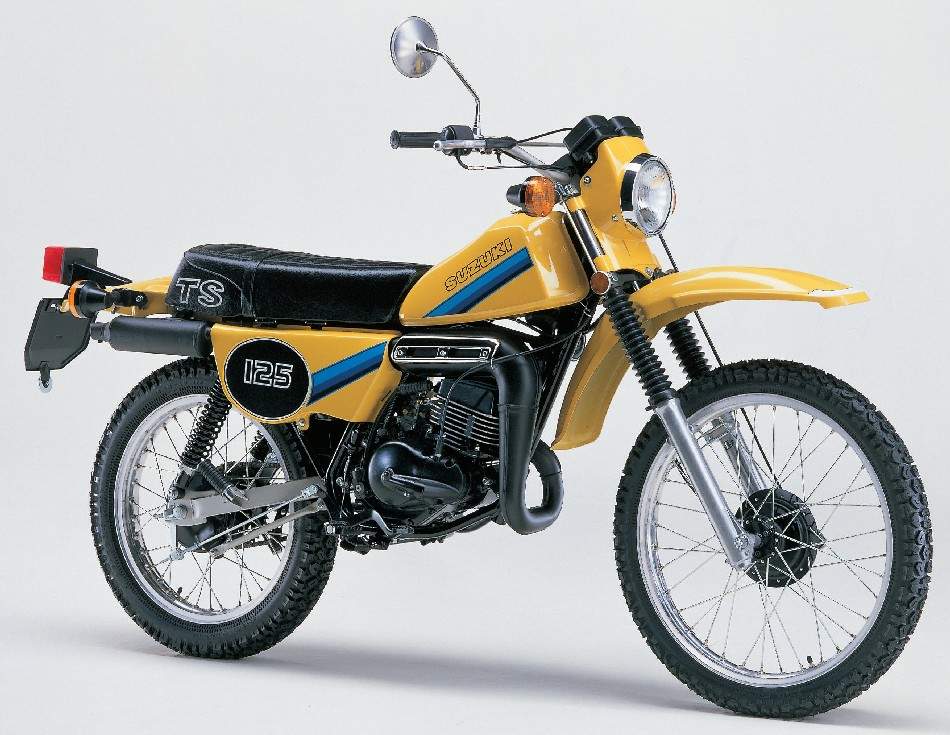 Мотоцикл Suzuki TS 125 Hustler 1981 фото