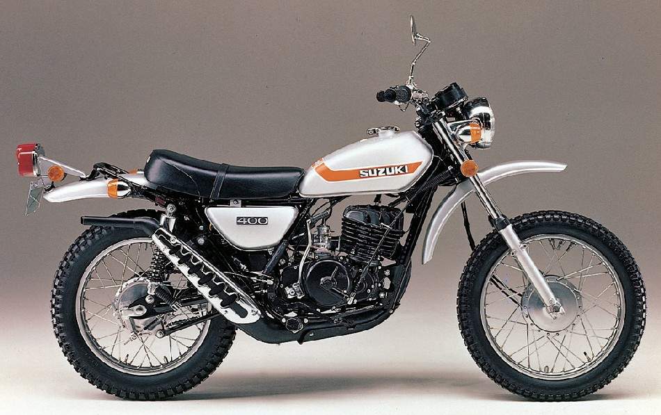Мотоцикл Suzuki TS 400 Apache / Hustler 1974