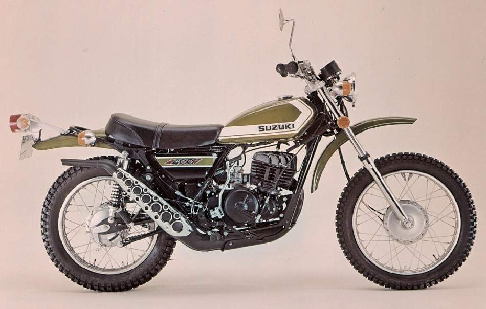 Мотоцикл Suzuki TS 400 Hustler 1980