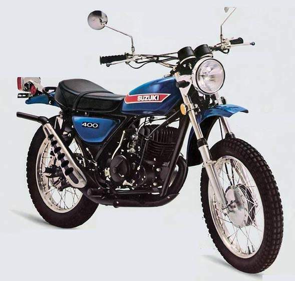 Мотоцикл Suzuki TS 400 Hustler 1980 фото