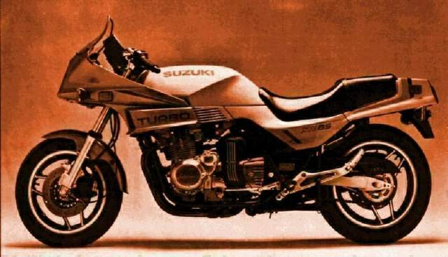 Мотоцикл Suzuki XN 85D Turbo 1983