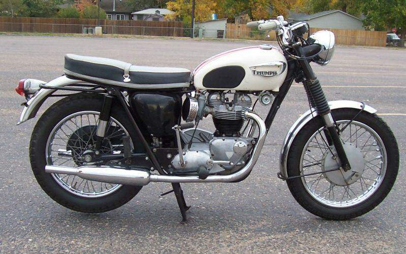 Фотография мотоцикла Triumph Bonneville 650 T120 1966