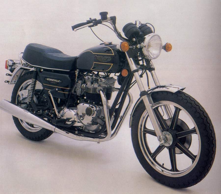 Фотография мотоцикла Triumph Bonneville 750 T140D 1979