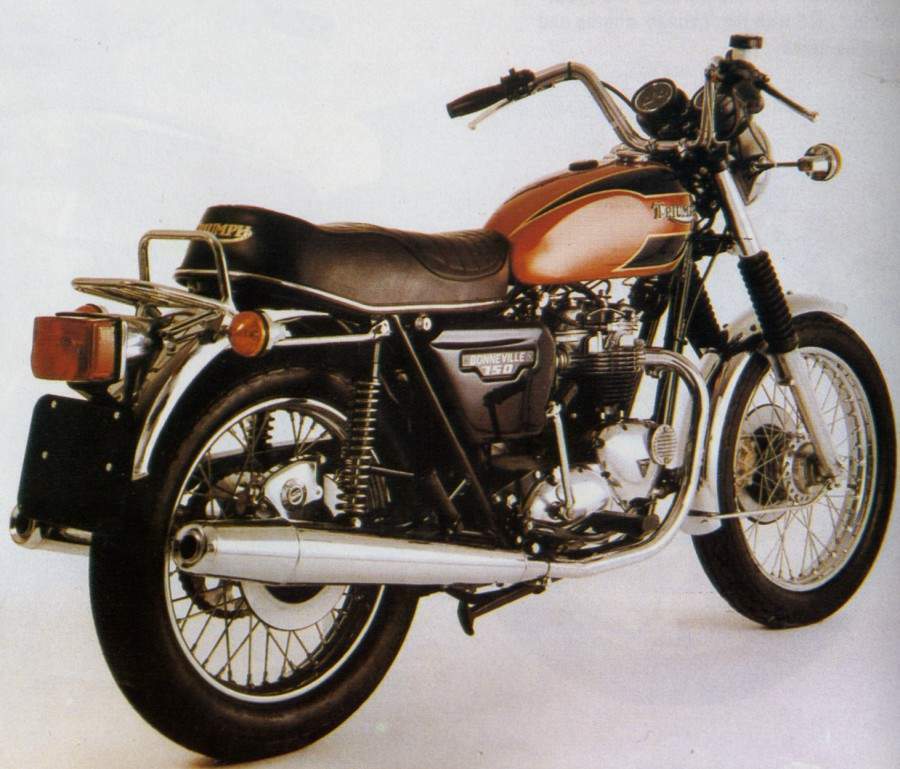 Мотоцикл Triumph Bonneville 750 T140E America 1979 фото