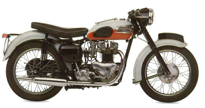 Мотоцикл Triumph Bonneville 650 T120 1959 фото