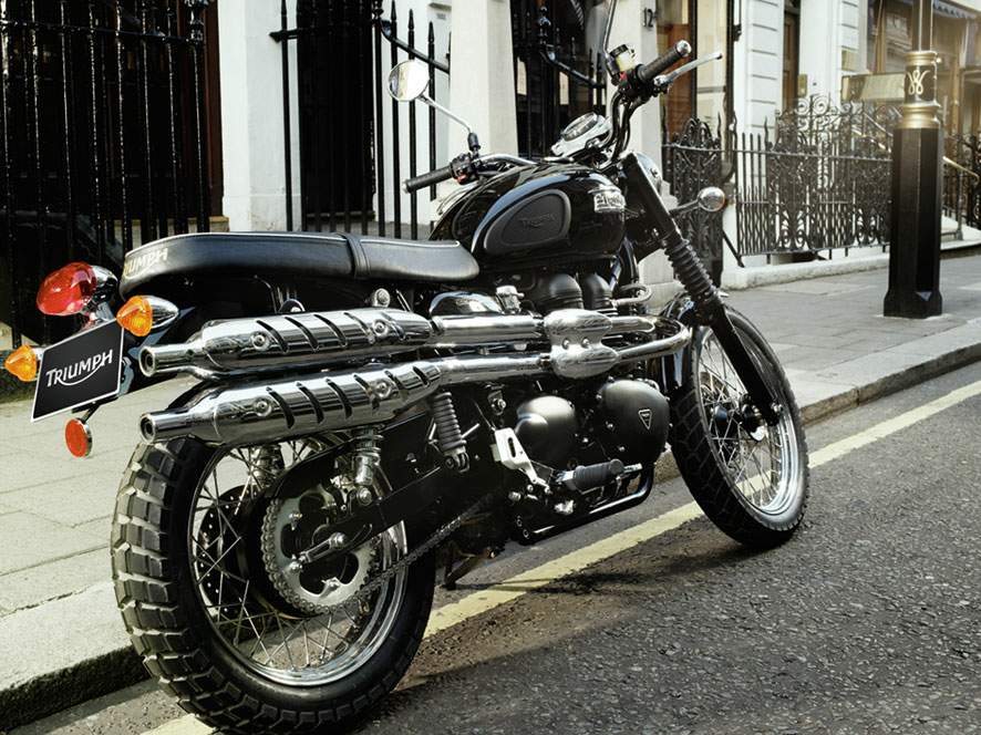 Мотоцикл Triumph Scrambler 2012 фото