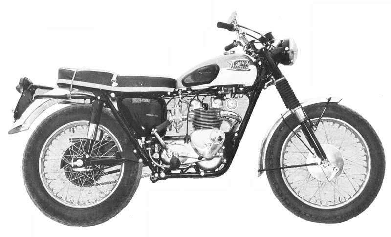 Фотография мотоцикла Triumph Sport Tiger T100SC 1959