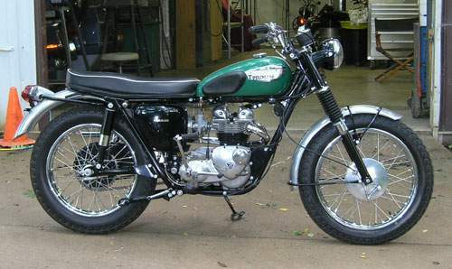 Мотоцикл Triumph Sport Tiger T100SC 1965