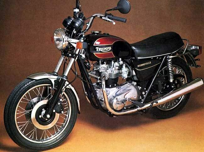 Мотоцикл Triumph T 140 L.F Harris Bonneville 1983