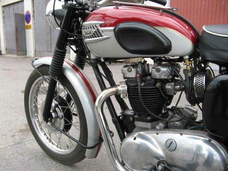 Мотоцикл Triumph TR6C / SC / SR / SS Trophy 1961