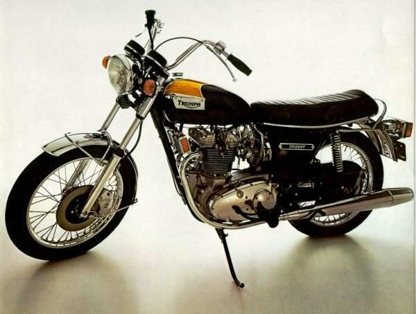 Мотоцикл Triumph Trident T150 US 1974