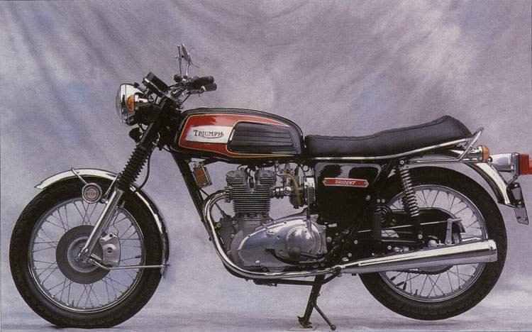 Мотоцикл Triumph Trident T150V 750 1973