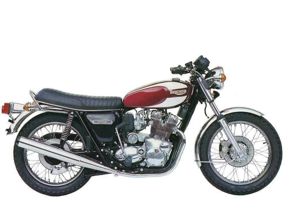 Мотоцикл Triumph Trident T160 750 1975
