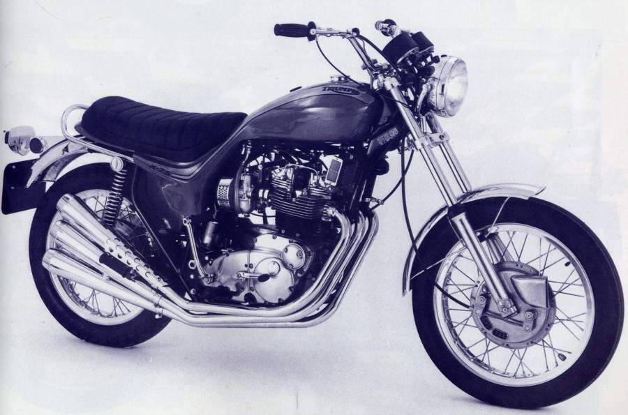 Мотоцикл Triumph TRX 7 5 Hurricane   1970