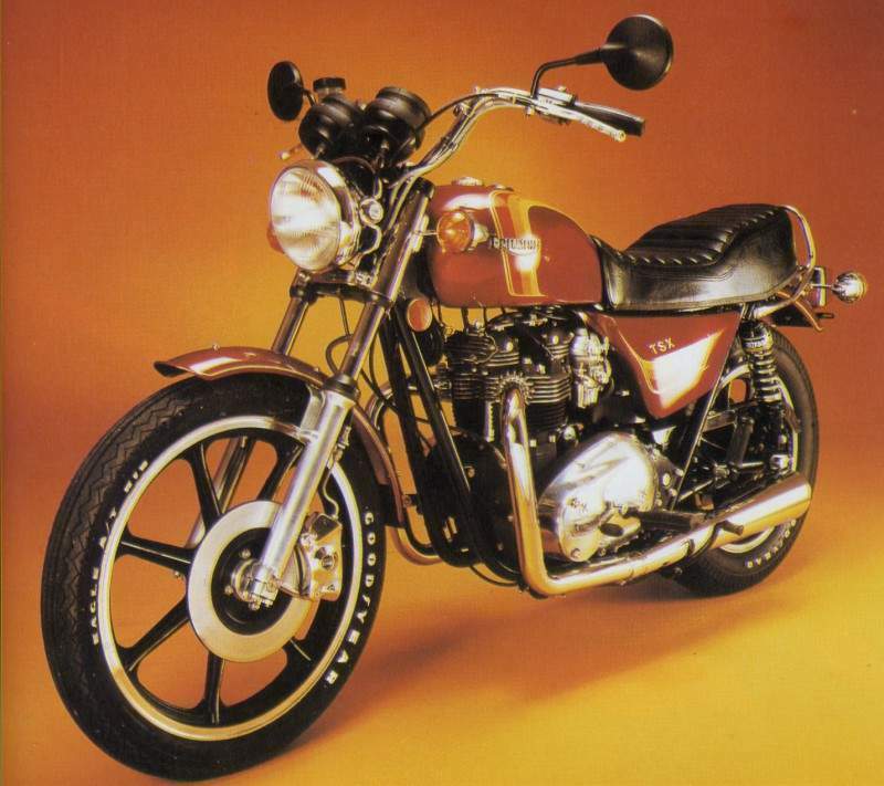 Мотоцикл Triumph TSX 750 1982