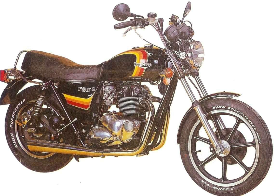Мотоцикл Triumph TSX 750 1983 фото