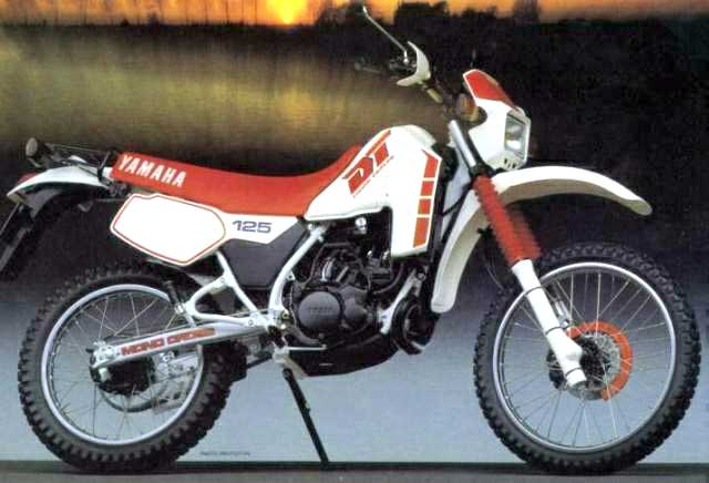 Мотоцикл Yamaha DT 125 LC 1984