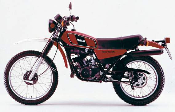 Мотоцикл Yamaha DT 125 1977