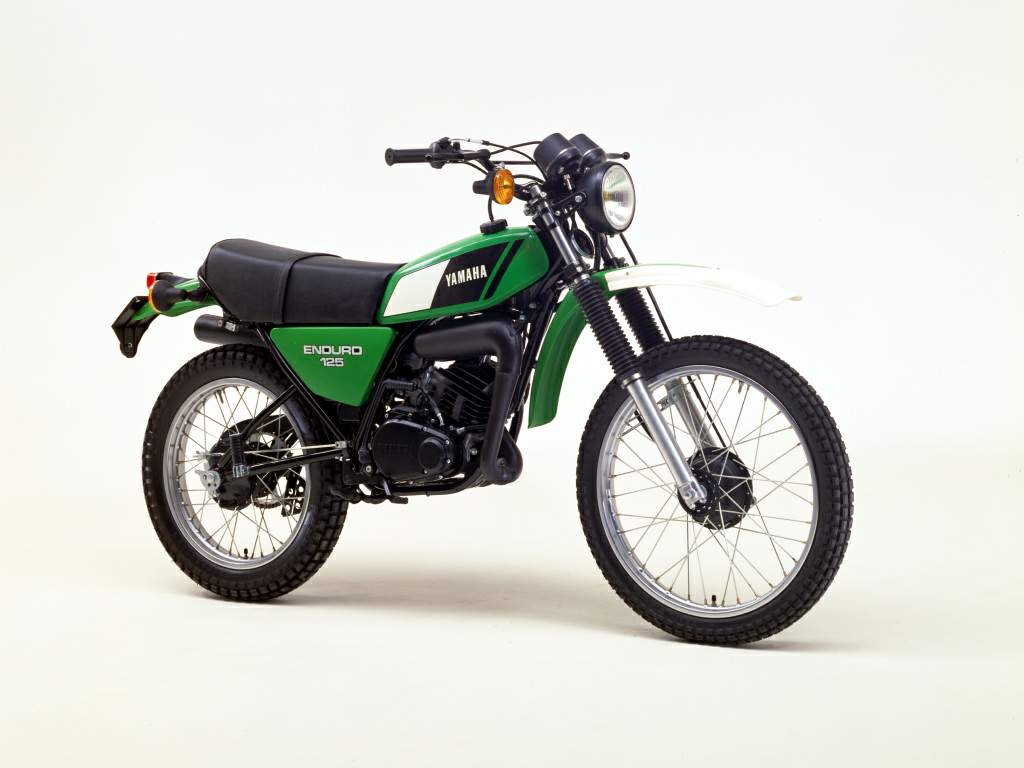 Мотоцикл Yamaha DT 125 1978