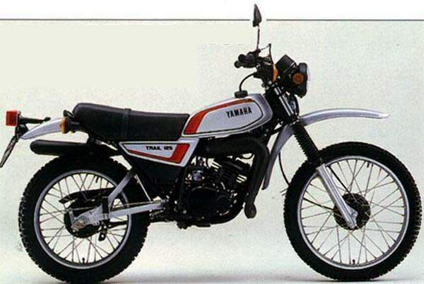 Мотоцикл Yamaha DT 125 1980