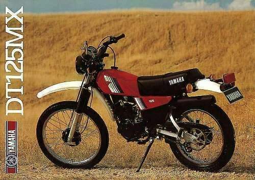 Мотоцикл Yamaha DT 125 1980 фото