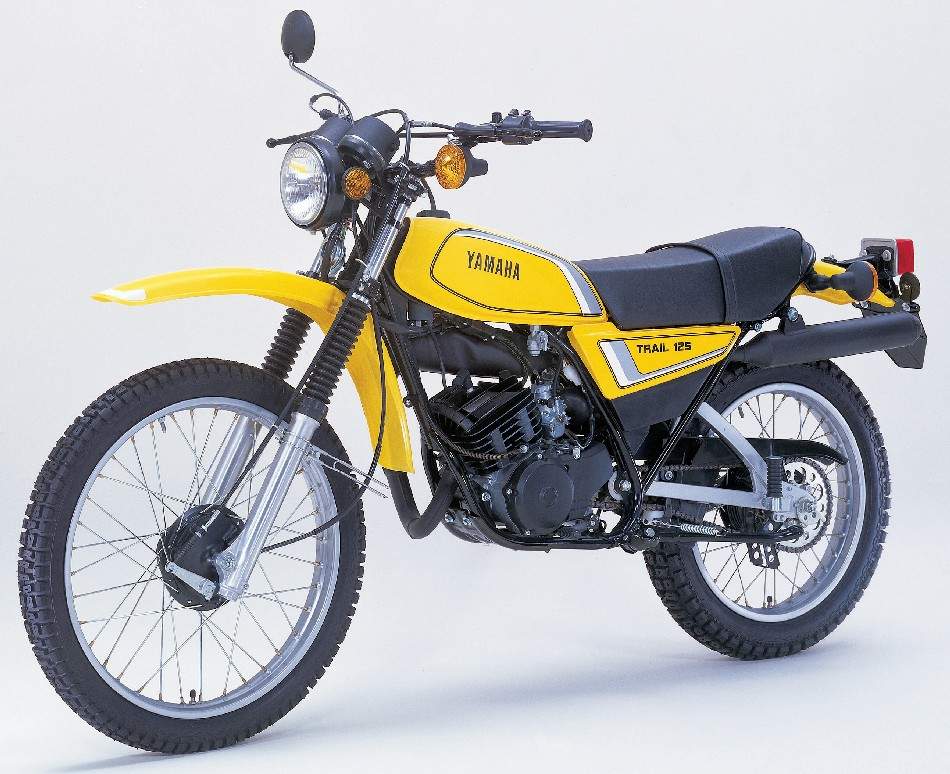 Мотоцикл Yamaha DT 125 1981 фото
