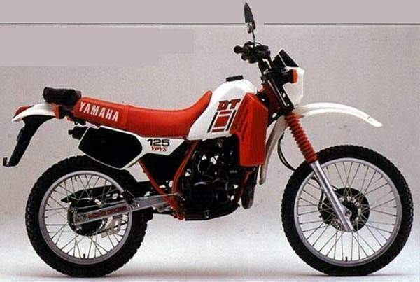 Мотоцикл Yamaha DT 125 1983 фото