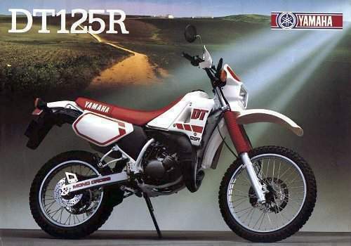 Мотоцикл Yamaha DT 125R 1987 фото