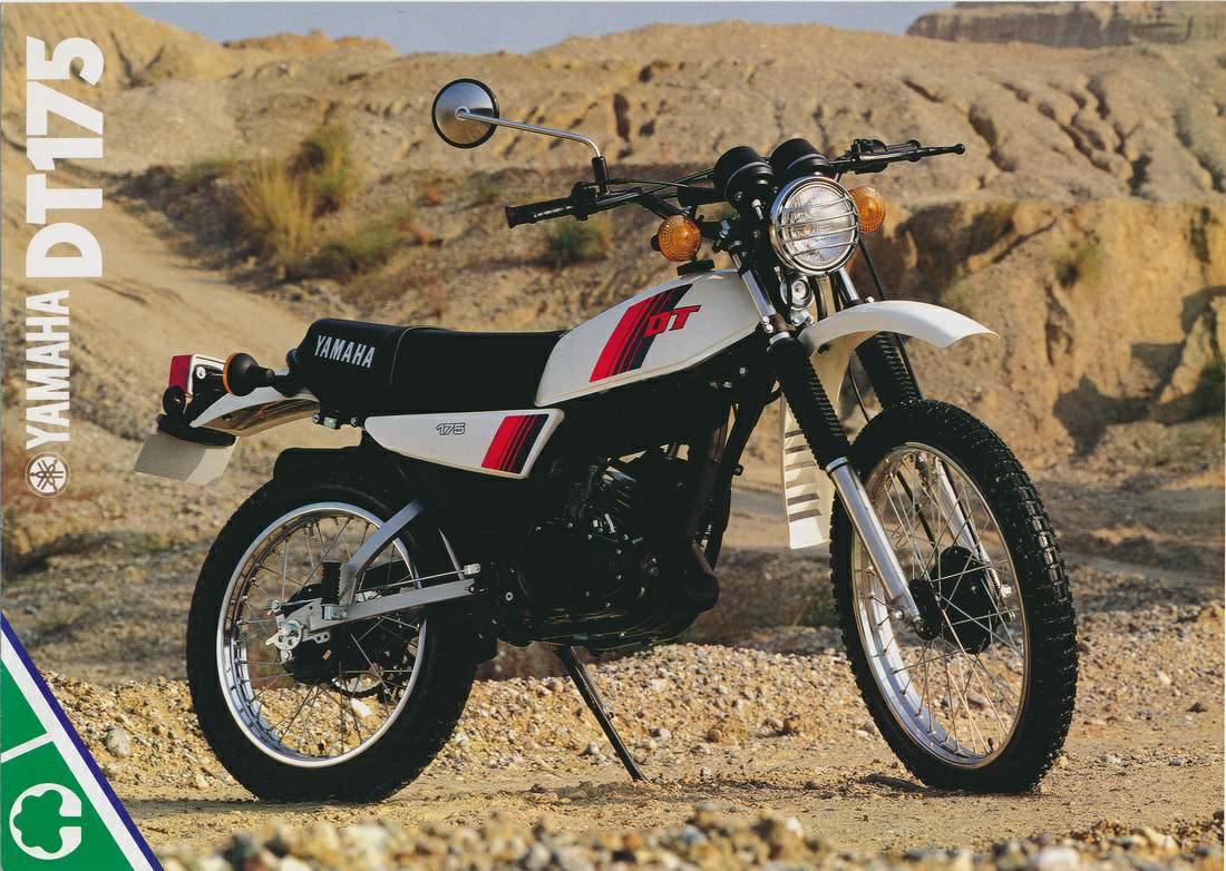 Мотоцикл Yamaha DT 175 1981