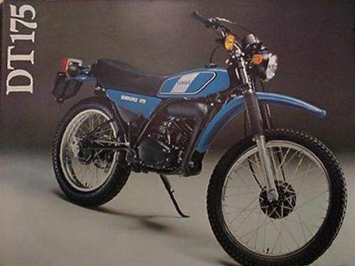 Мотоцикл Yamaha DT 175 1979