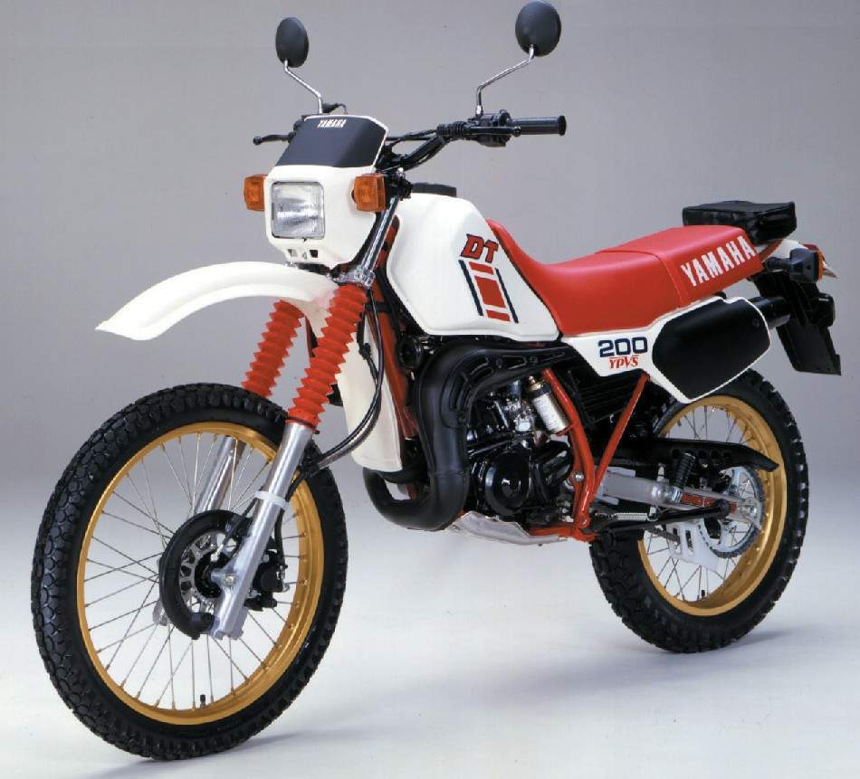 Мотоцикл Yamaha DT 200R 1984 фото